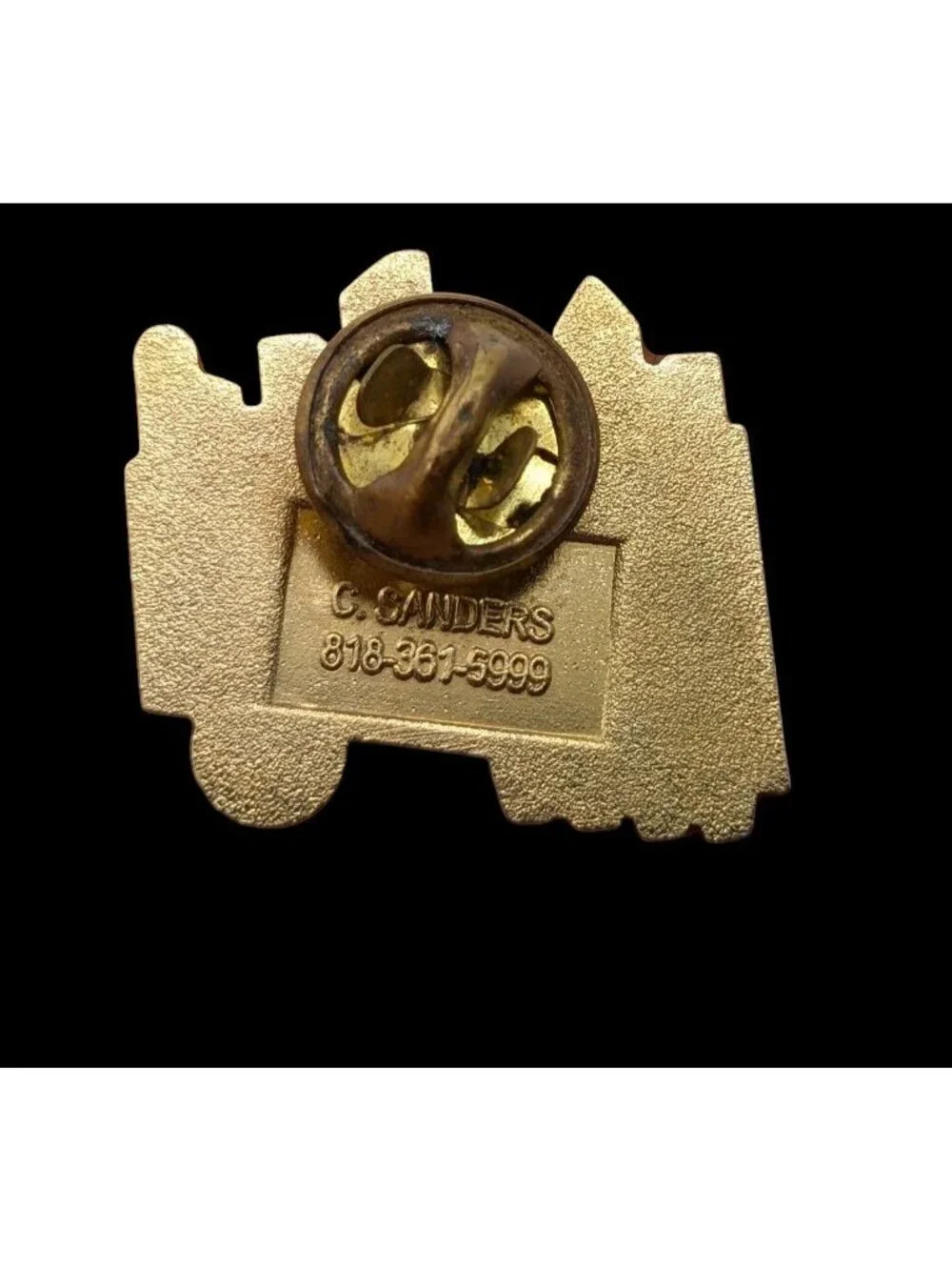 PSWBA Pittsburgh 1998 Enamel Lapel Pin Gold Tone Collectible 1 Inch
